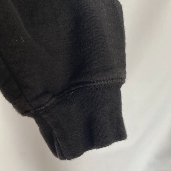 Fender Unisex Spaghetti Logo Black Hoodie White Logo Size Large EUC - Picture 8 of 10